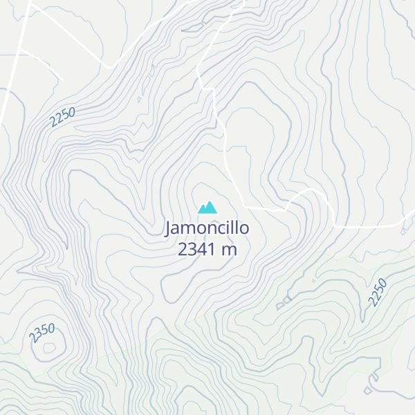 Map of Jamoncillo