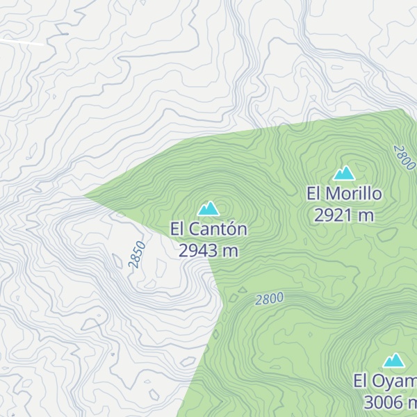 Map of El Cantón