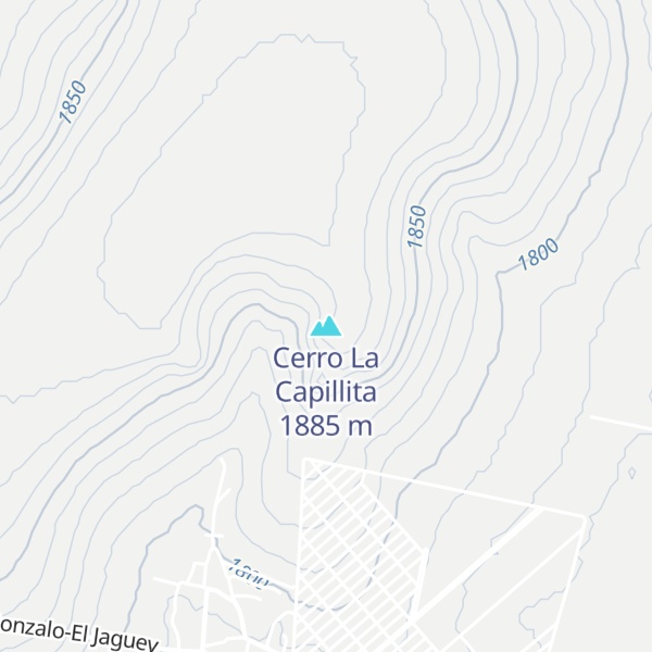 Map of Cerro La Capillita