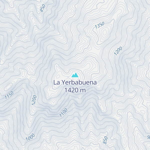 Map of La Yerbabuena