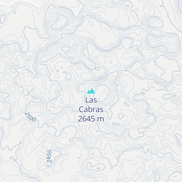 Map of Las Cabras