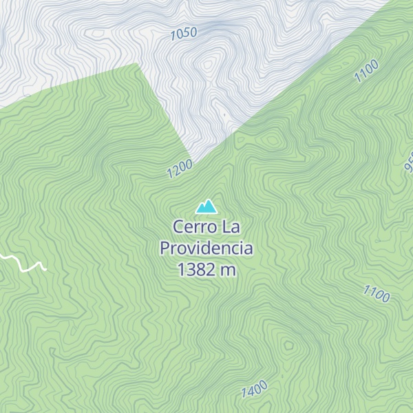 Map of Cerro La Providencia