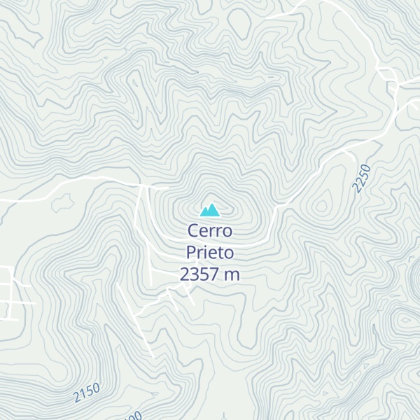 Map of Cerro Prieto