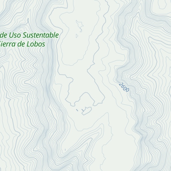 Map of Mesa El Toro