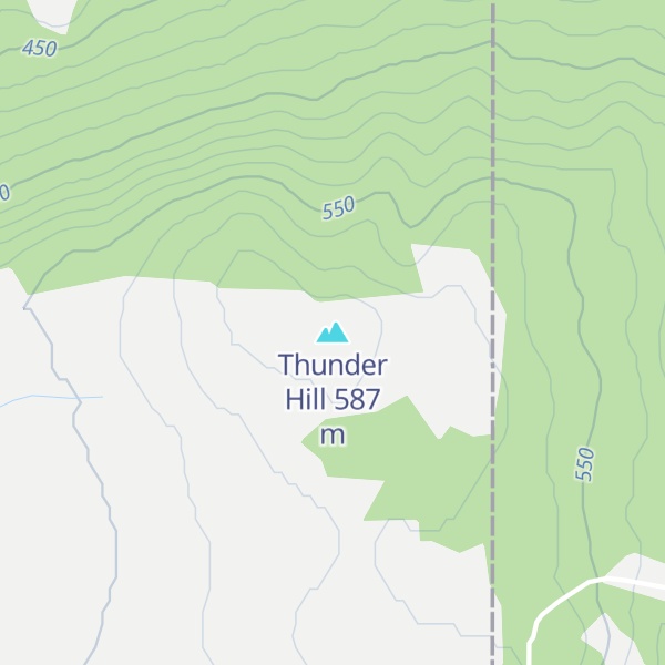 Map of Thunder Hill