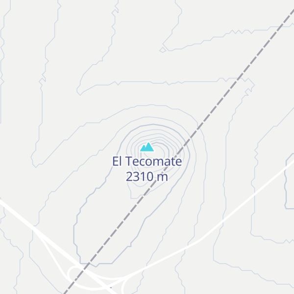 Map of El Tecomate