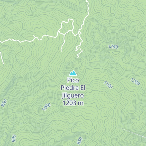 Map of Pico Piedra El Jilguero