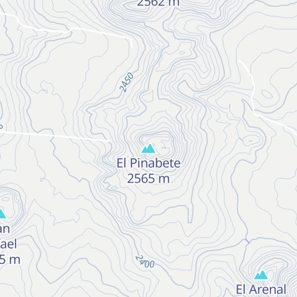 Map of El Pinabete