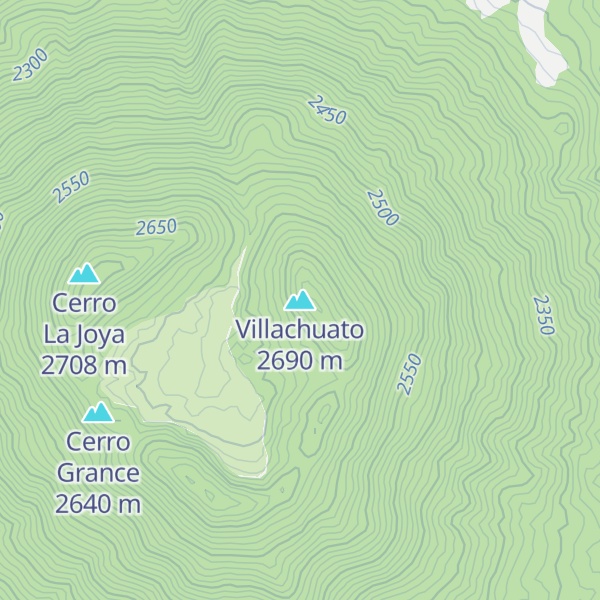 Map of Villachuato