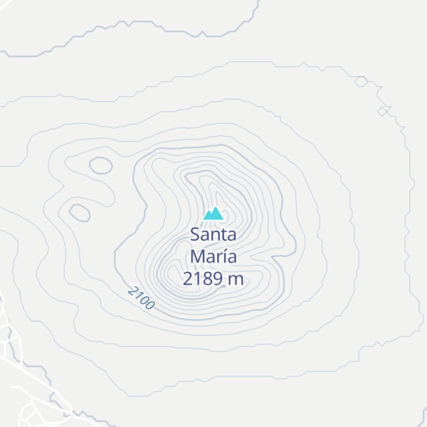 Map of Santa María