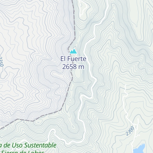 Map of Las Amarillas