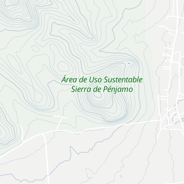 Map of Cerro Agua Tibia