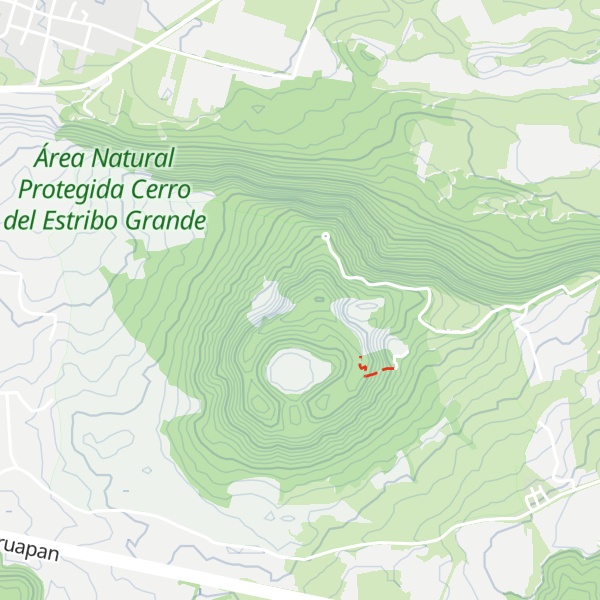 Map of Estribo Grande