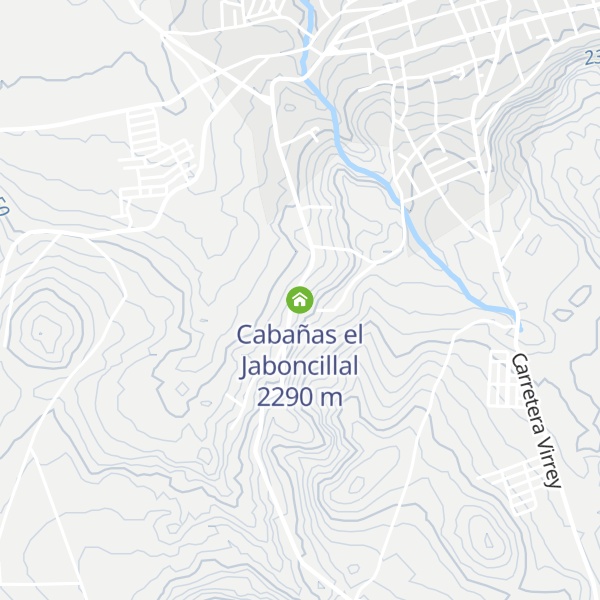 Map of Cabañas el Jaboncillal