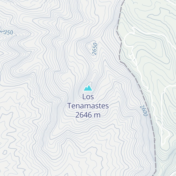 Map of Los Tenamastes
