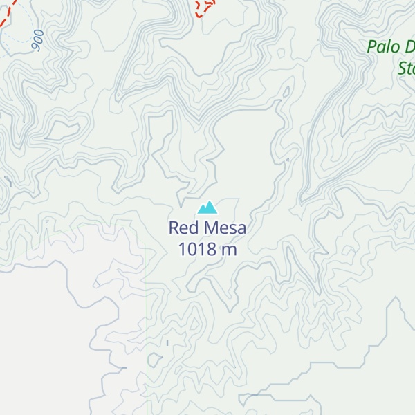 Map of Red Mesa