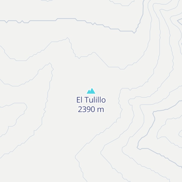 Map of El Tulillo
