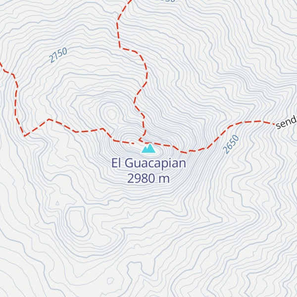 Map of El Guacapian