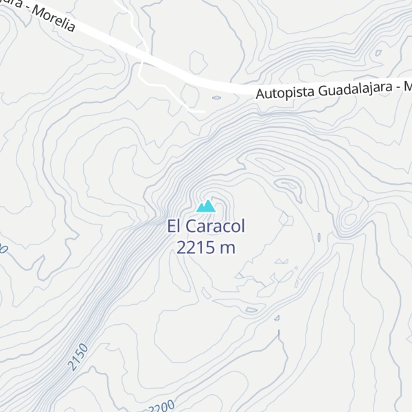 Map of El Caracol