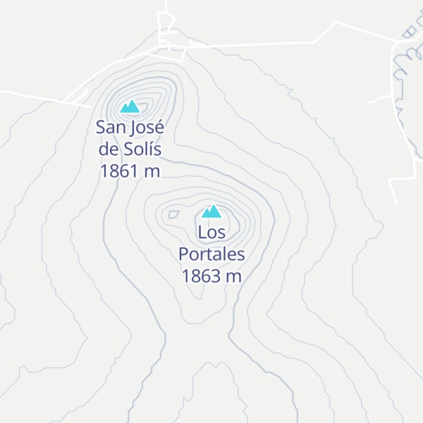 Map of Los Portales