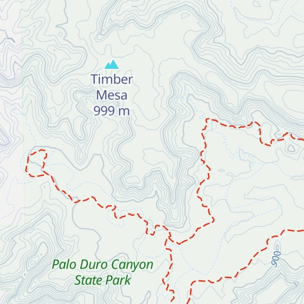 Map of Devils Tombstone