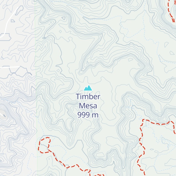 Map of Timber Mesa