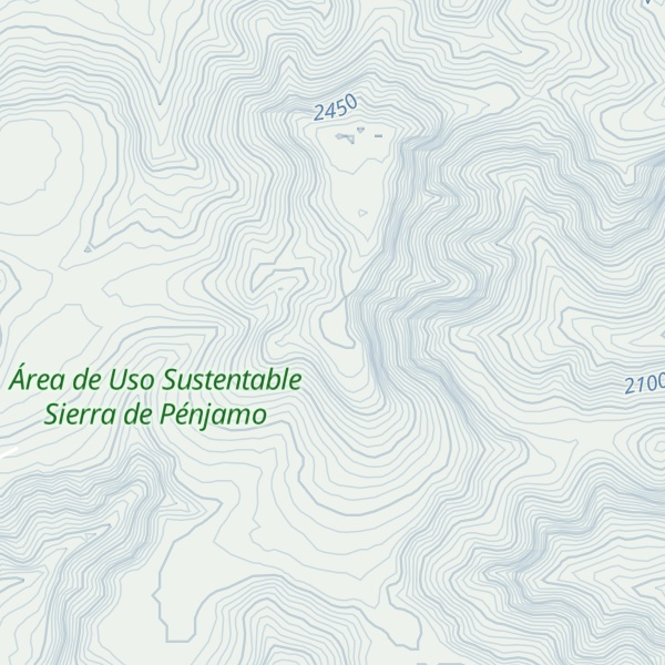 Map of La Viga