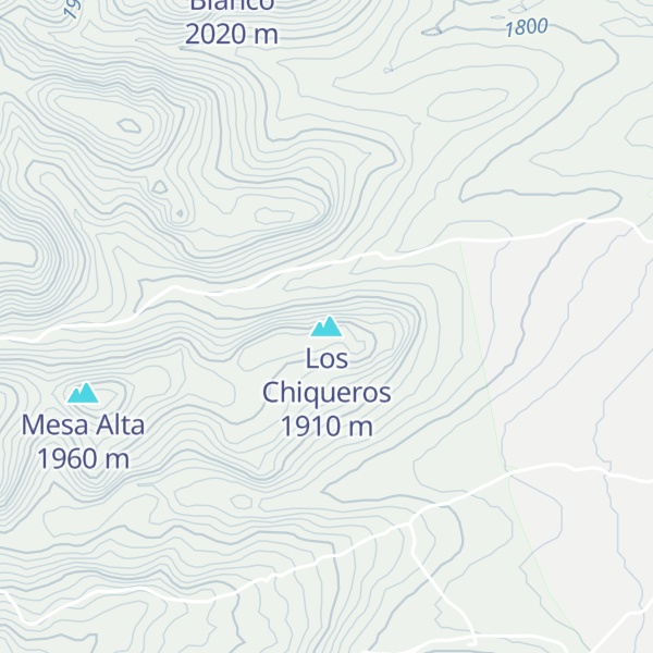 Map of Los Chiqueros