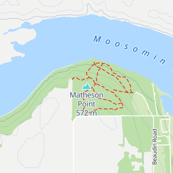 Map of Matheson Point