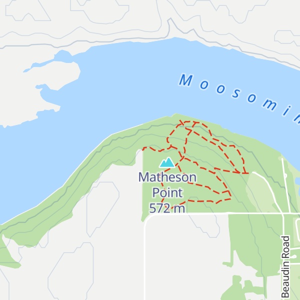 Map of Crossley Point