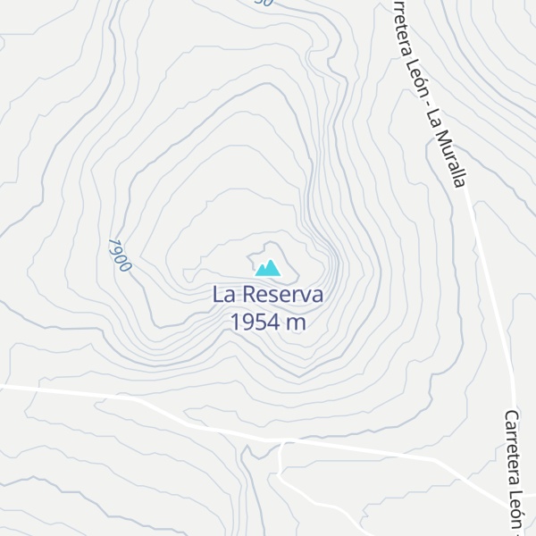 Map of La Reserva