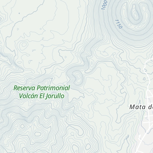 Map of Loma El Volcancito