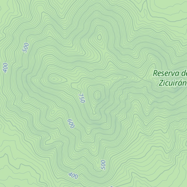 Map of Cerro Bonete