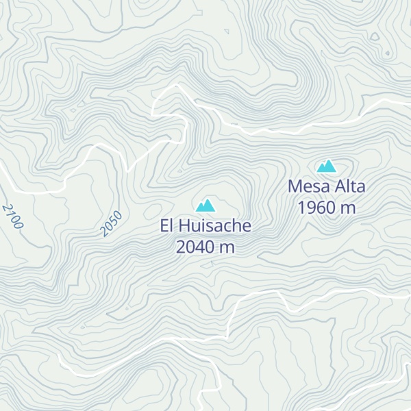 Map of El Huisache