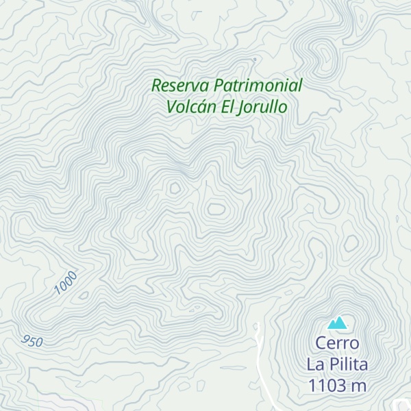 Map of Cerro Las Cuevas