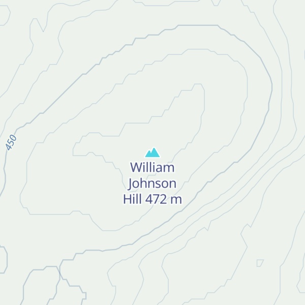 Map of William Johnson Hill