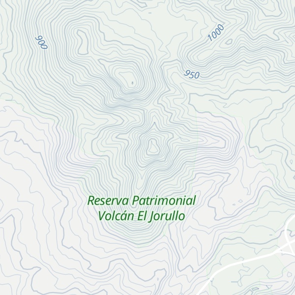 Map of Cerro El Pelón