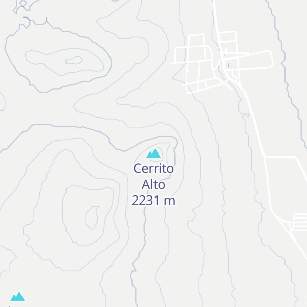 Map of Cerrito Alto