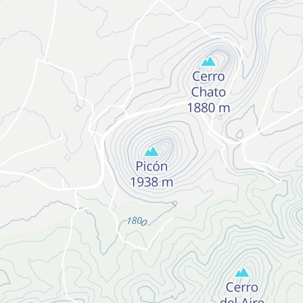 Map of Picón