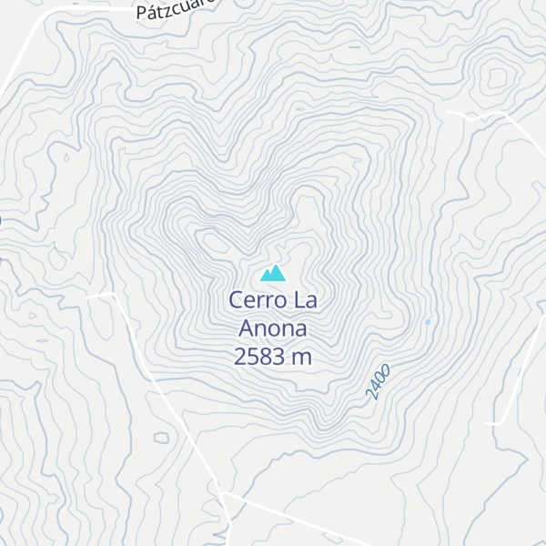 Map of Cerro La Anona