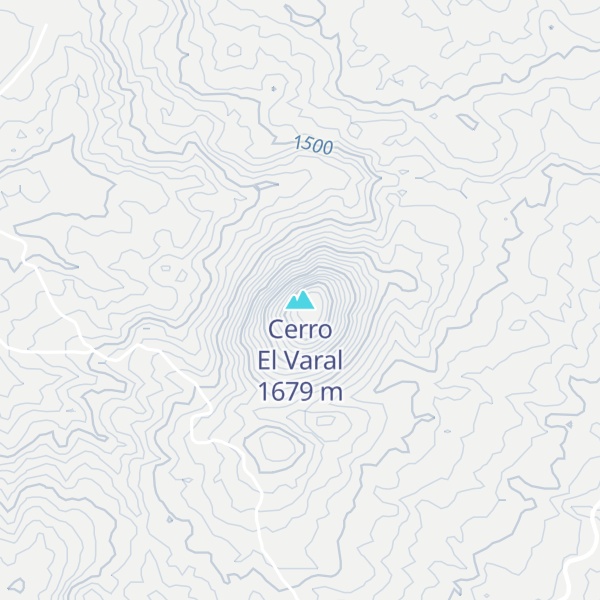 Map of Cerro El Varal