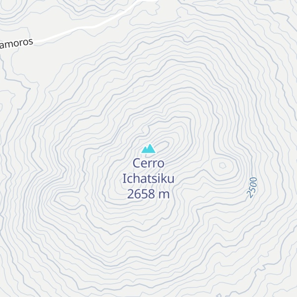 Map of Cerro Ichatsiku