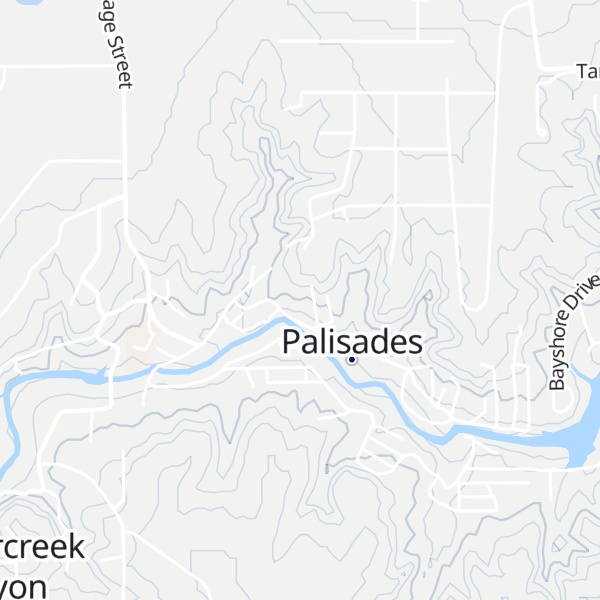 Map of The Palisades