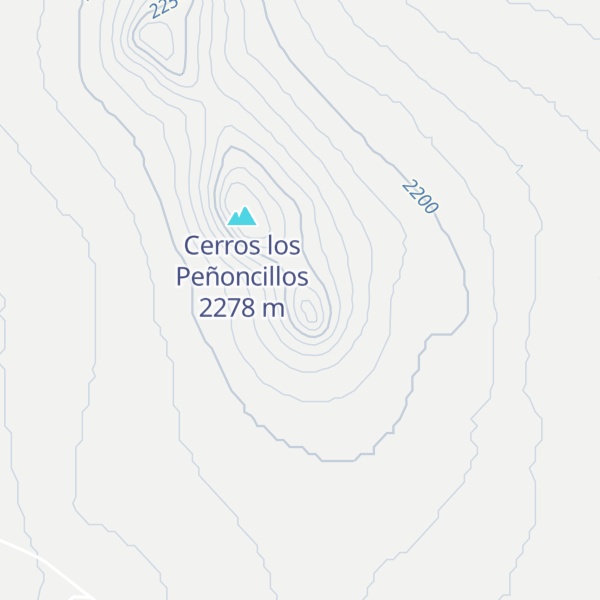 Map of Loma Las Canteritas