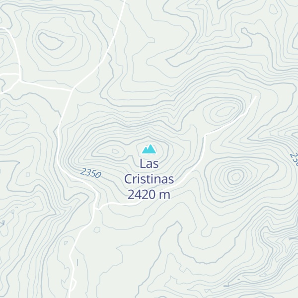 Map of Las Cristinas