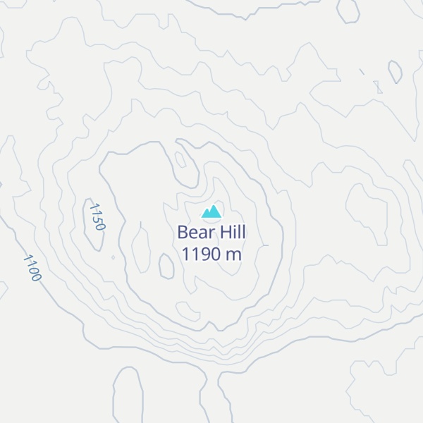 Map of Bear Hill