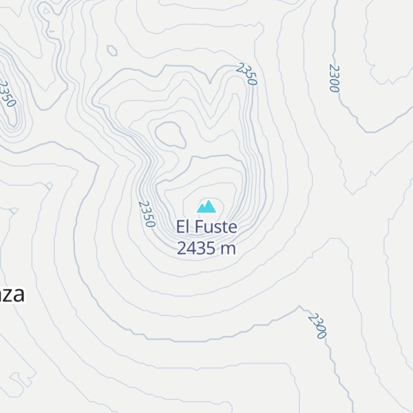 Map of El Fuste