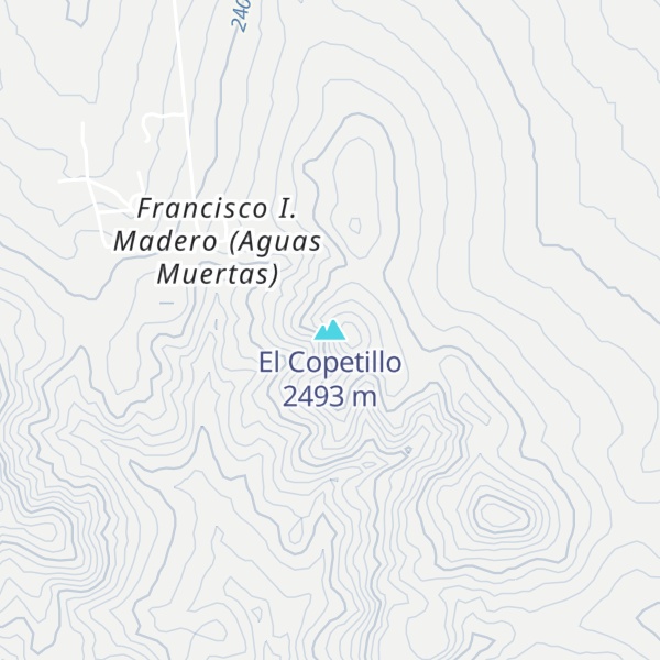 Map of El Copetillo
