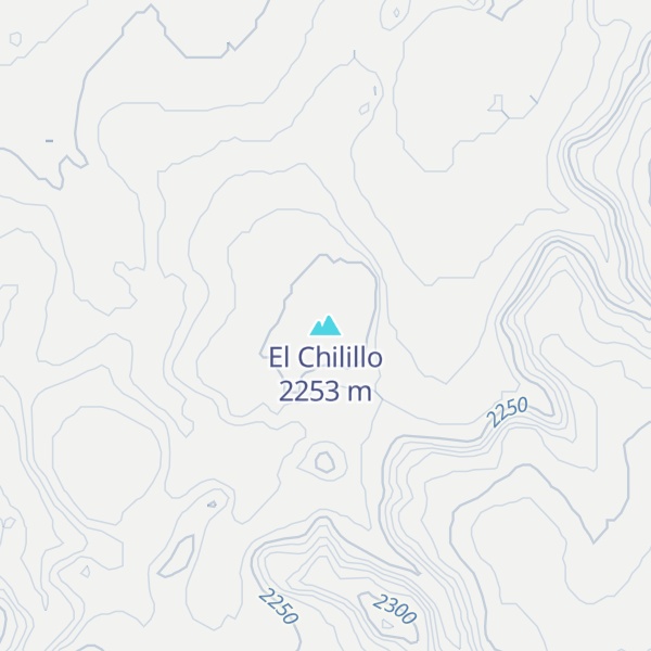 Map of El Chilillo