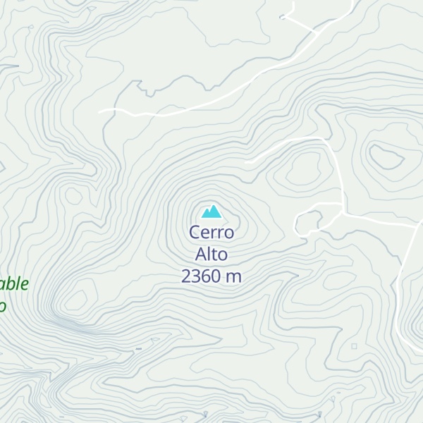Map of Cerro Alto